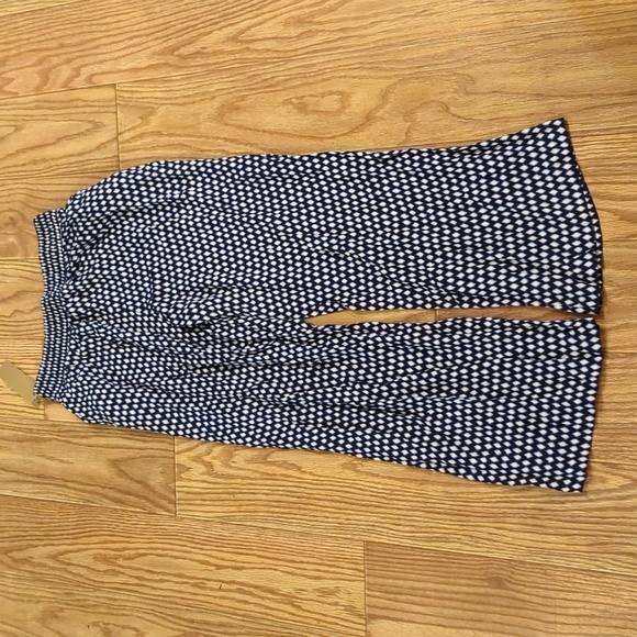 3 for $20 Bundle Sale! Matty M Blue + White Ikat Lounge Pants XS New with Tags - Picture 4 of 7